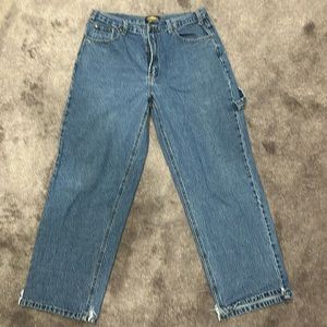 Sandy River carpenter blue jeans. Men’s size 34X 30